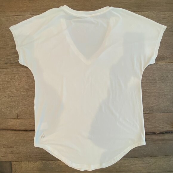 P'tula Claudia V Neck Stretchy Tie Up Tee size S - Picture 3 of 9
